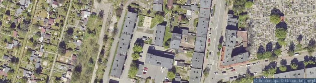 Zdjęcie satelitarne Strażacka ul.