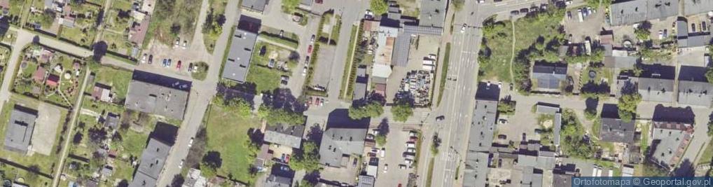 Zdjęcie satelitarne Strażacka ul.
