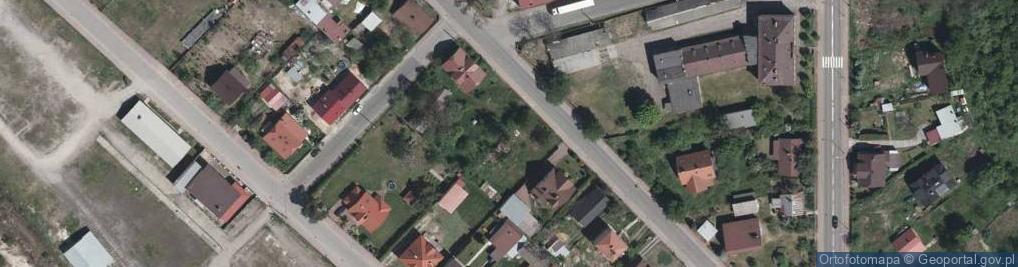 Zdjęcie satelitarne Stróżańska ul.