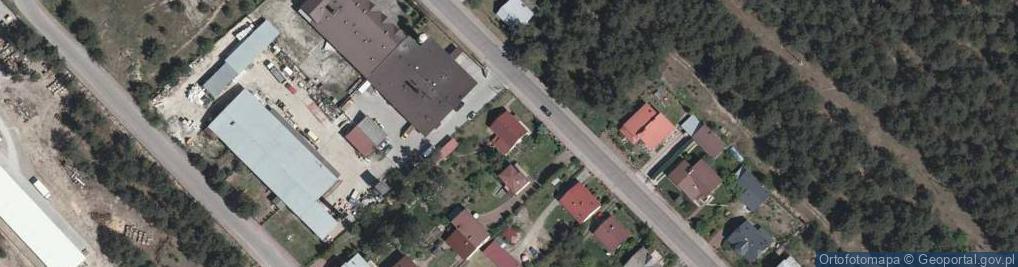 Zdjęcie satelitarne Stróżańska ul.