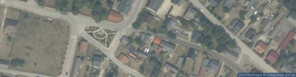 Zdjęcie satelitarne Strażacka ul.