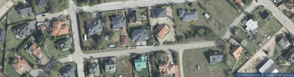 Zdjęcie satelitarne Starej Baśni ul.