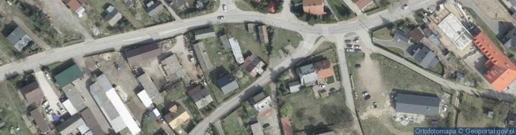 Zdjęcie satelitarne Strażacka ul.