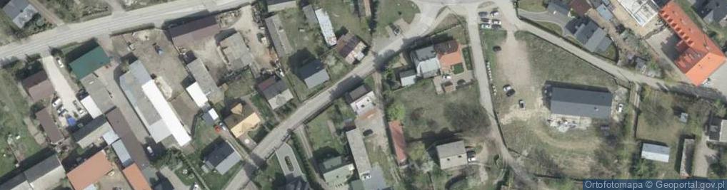 Zdjęcie satelitarne Strażacka ul.