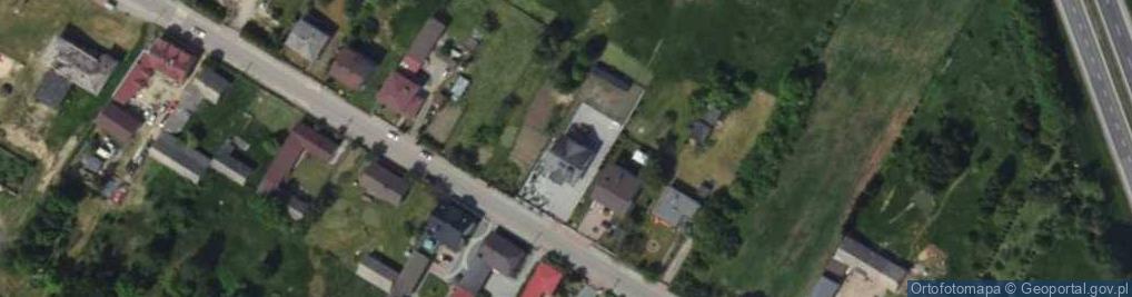 Zdjęcie satelitarne Strażacka ul.