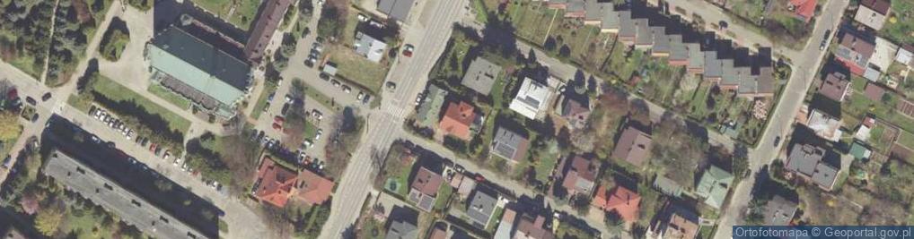 Zdjęcie satelitarne Stwosza Wita ul.