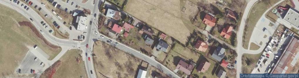 Zdjęcie satelitarne Strażacka ul.