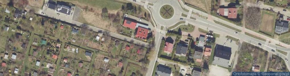 Zdjęcie satelitarne Strzyżowska ul.