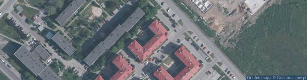 Zdjęcie satelitarne Staszica Stanisława ul.
