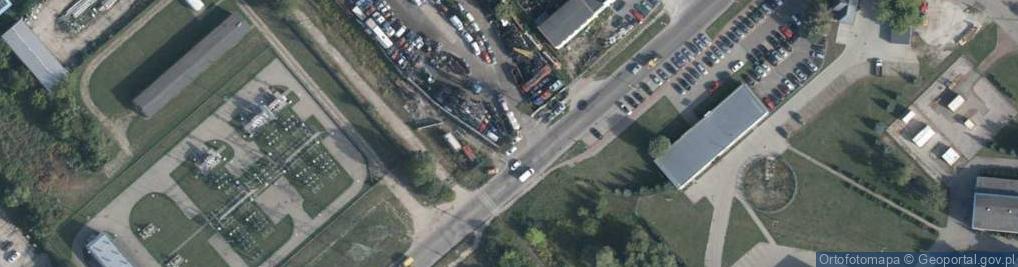Zdjęcie satelitarne Starzyńskiego Stefana ul.