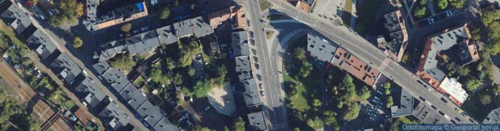 Zdjęcie satelitarne Staszica Stanisława ul.