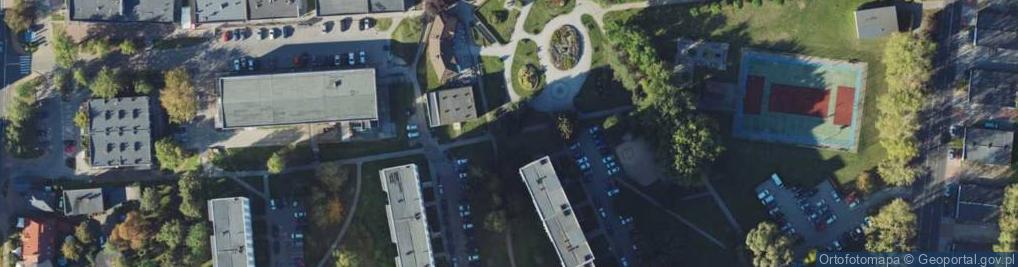 Zdjęcie satelitarne Stęślickiego Jana Nepomucena ul.