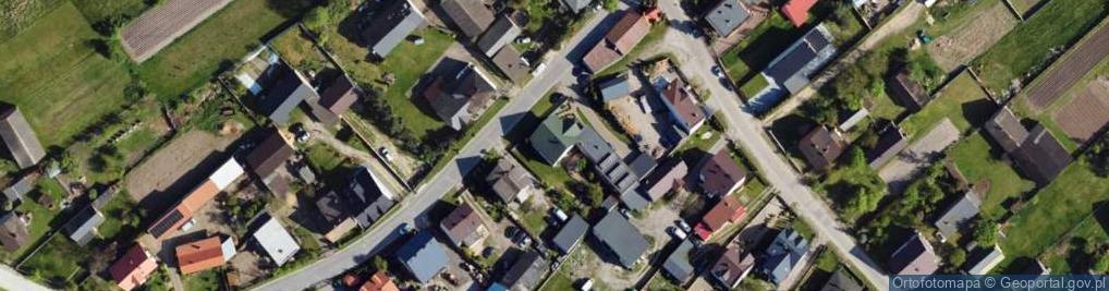 Zdjęcie satelitarne Strażacka ul.