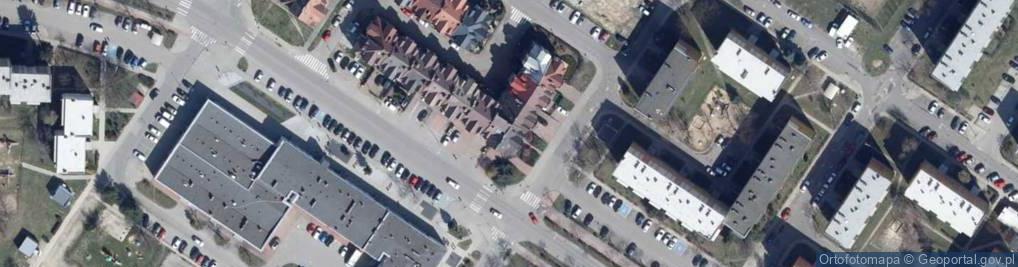 Zdjęcie satelitarne Strzelców Kaniowskich ul.