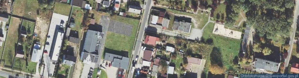 Zdjęcie satelitarne Strażacka ul.