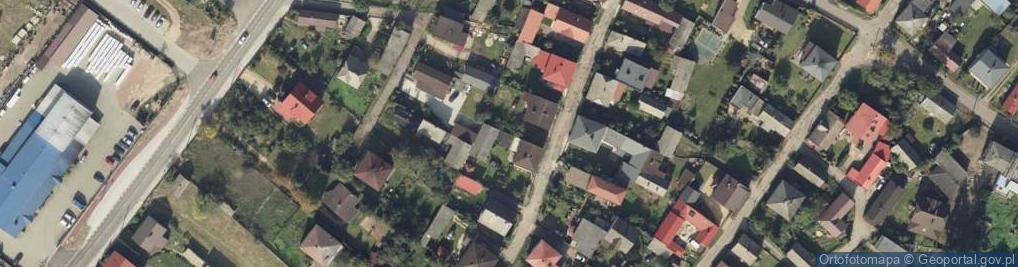Zdjęcie satelitarne Strażacka ul.