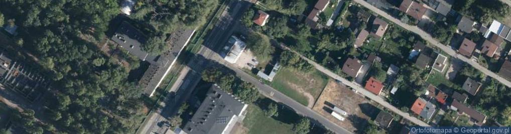 Zdjęcie satelitarne Stadionowa ul.