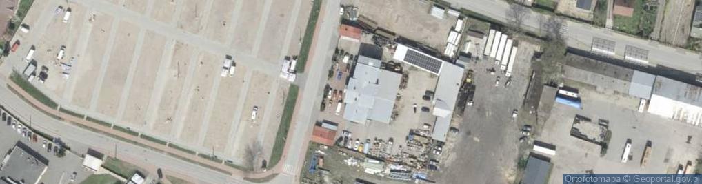 Zdjęcie satelitarne Stadionowa ul.