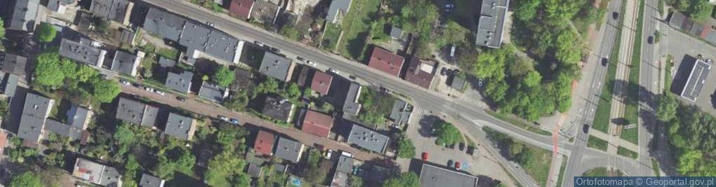 Zdjęcie satelitarne Staropogońska ul.