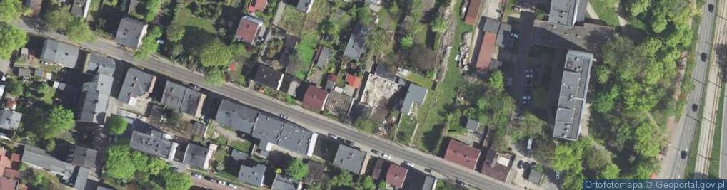 Zdjęcie satelitarne Staropogońska ul.