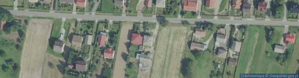 Zdjęcie satelitarne Staniątki ul.