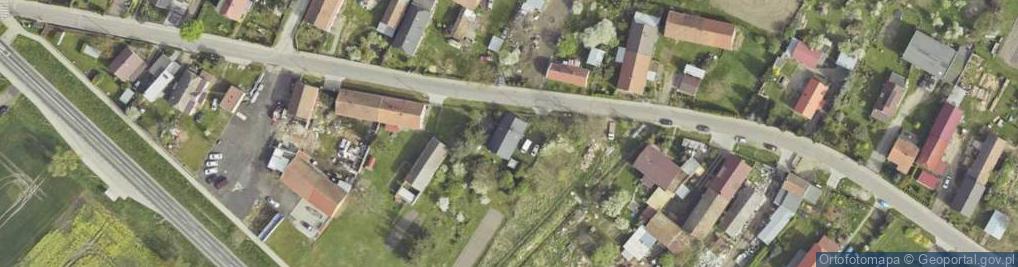 Zdjęcie satelitarne Stanowice ul.