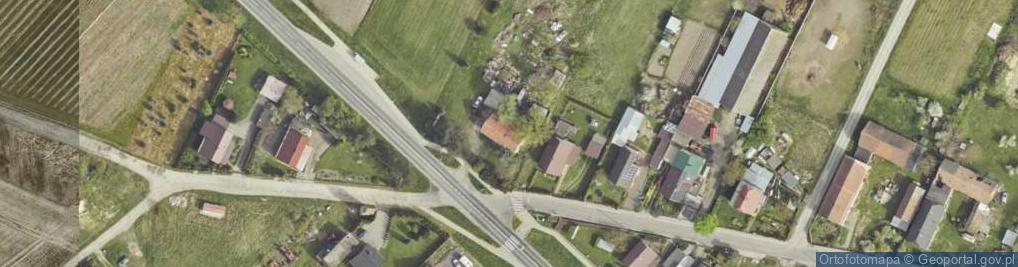 Zdjęcie satelitarne Stanowice ul.