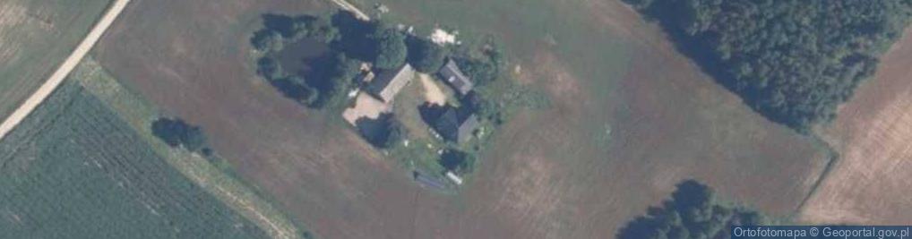 Zdjęcie satelitarne Stara Sikorska Huta ul.
