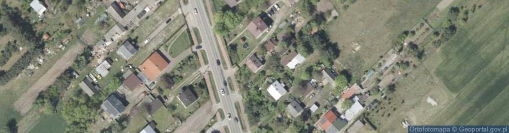 Zdjęcie satelitarne Stare Kozłowice ul.