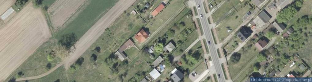 Zdjęcie satelitarne Stare Kozłowice ul.