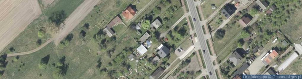 Zdjęcie satelitarne Stare Kozłowice ul.