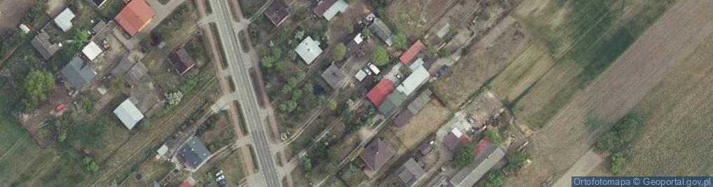 Zdjęcie satelitarne Stare Kozłowice ul.