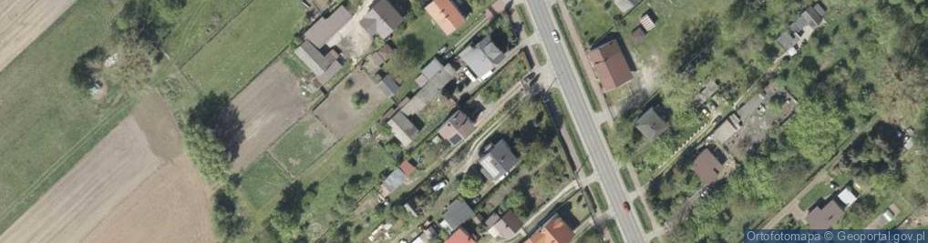 Zdjęcie satelitarne Stare Kozłowice ul.