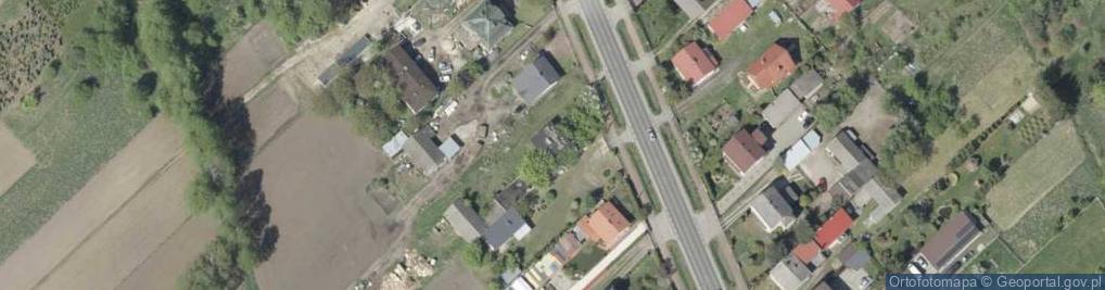 Zdjęcie satelitarne Stare Kozłowice ul.