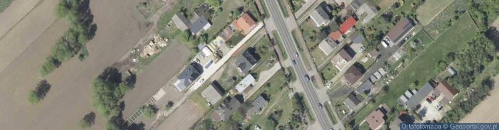 Zdjęcie satelitarne Stare Kozłowice ul.