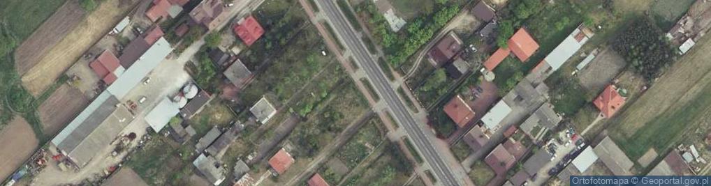 Zdjęcie satelitarne Stare Kozłowice ul.