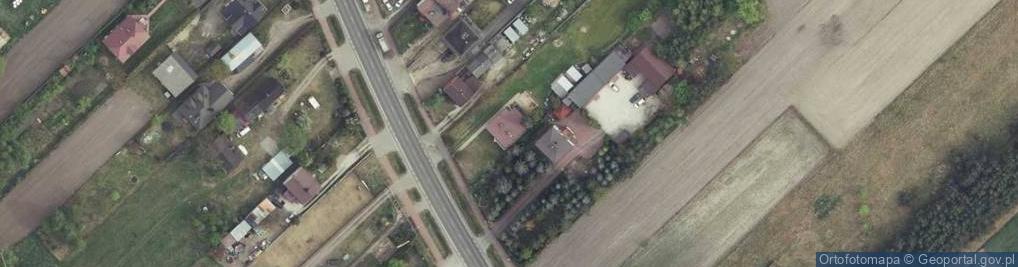 Zdjęcie satelitarne Stare Kozłowice ul.