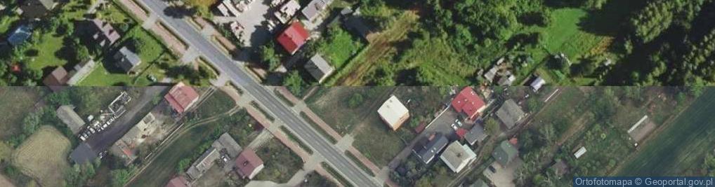 Zdjęcie satelitarne Stare Kozłowice ul.