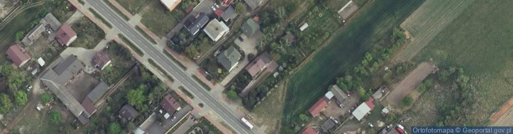 Zdjęcie satelitarne Stare Kozłowice ul.