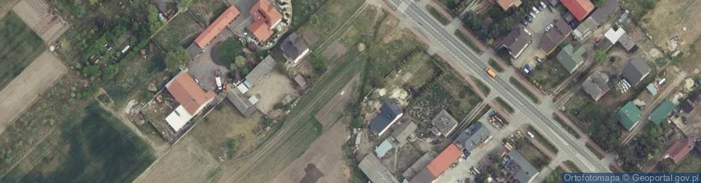 Zdjęcie satelitarne Stare Kozłowice ul.