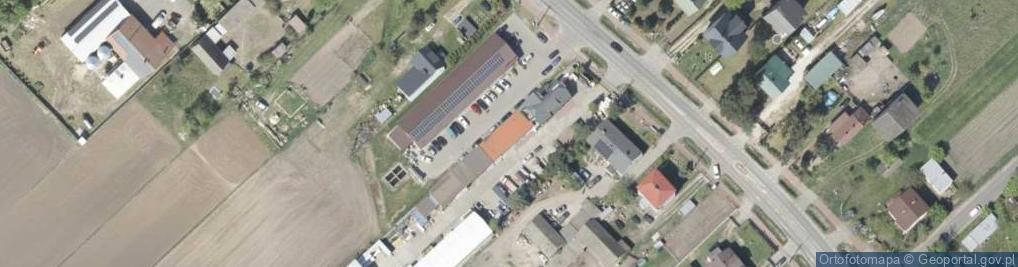 Zdjęcie satelitarne Stare Kozłowice ul.