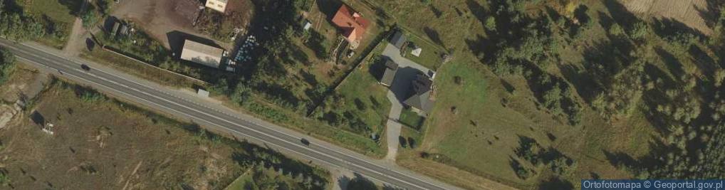 Zdjęcie satelitarne Stare Paprockie Holendry ul.