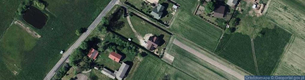 Zdjęcie satelitarne Starościn-Kolonia ul.
