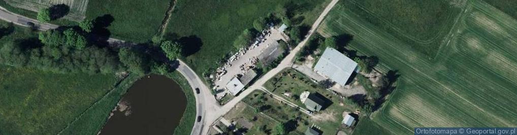 Zdjęcie satelitarne Starościn-Kolonia ul.