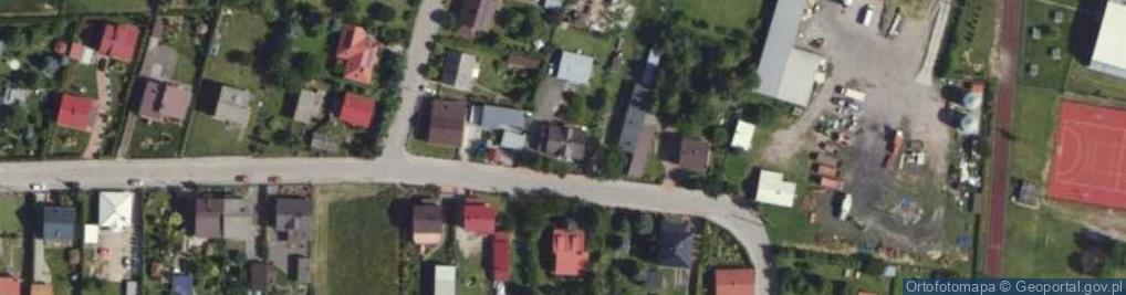 Zdjęcie satelitarne Strażacka ul.