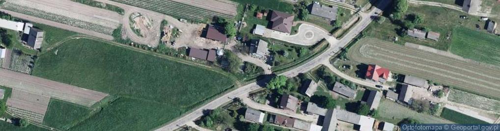 Zdjęcie satelitarne Stary Bazanów ul.
