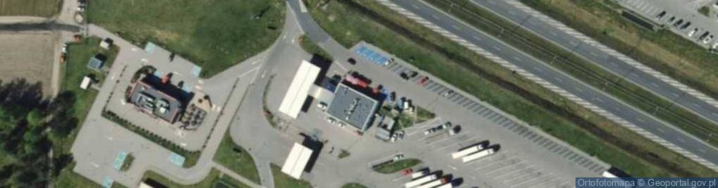 Zdjęcie satelitarne Stary Chrząstów ul.
