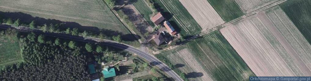Zdjęcie satelitarne Stary Pawłów ul.