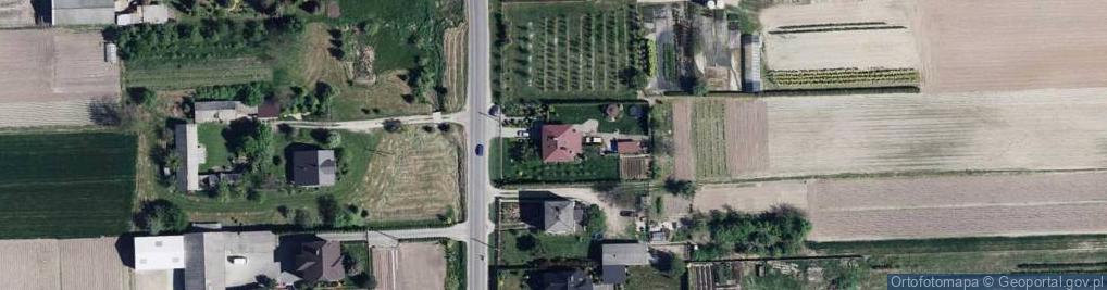 Zdjęcie satelitarne Stary Pożóg ul.