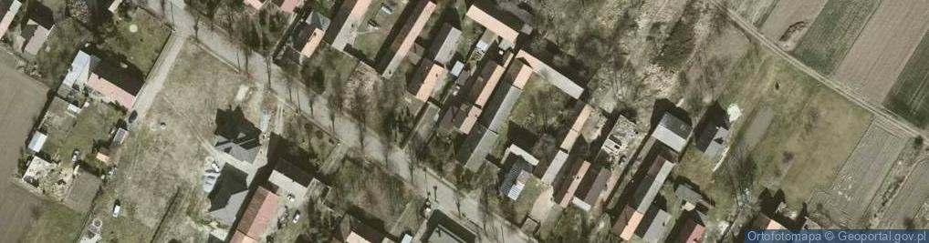 Zdjęcie satelitarne Stary Wiązów ul.